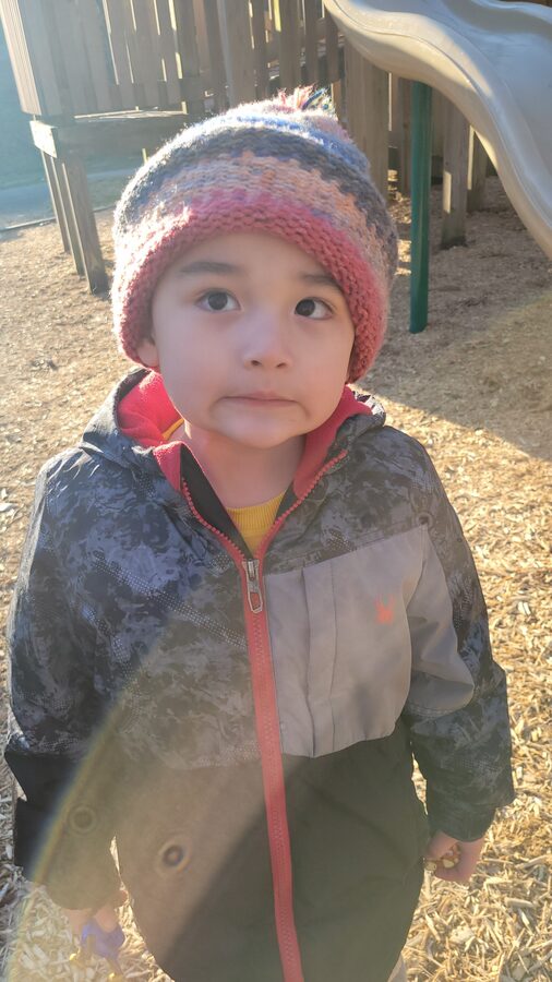 Elijah at the playground